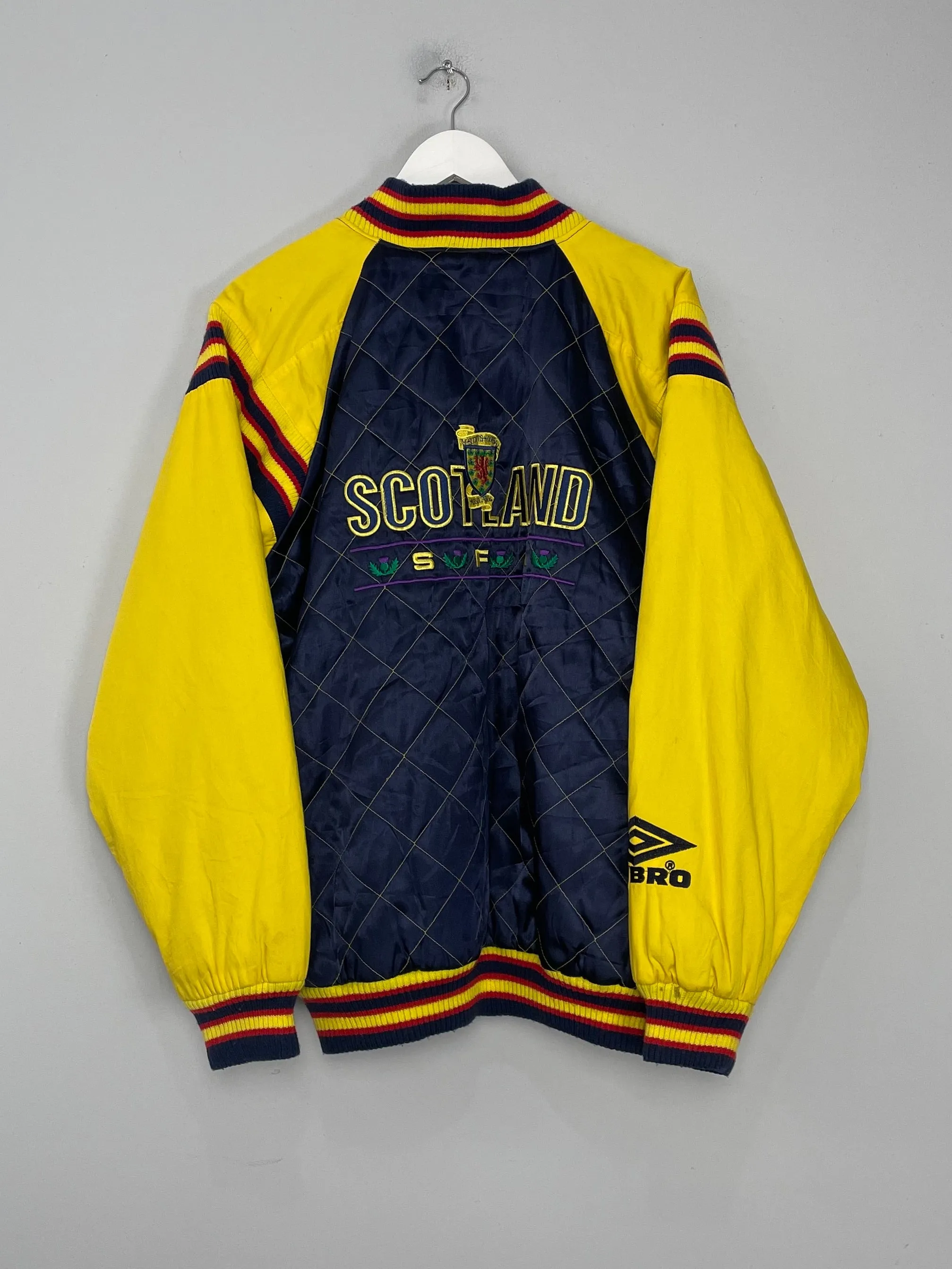 1994/96 SCOTLAND BOMBER JACKET (M) UMBRO