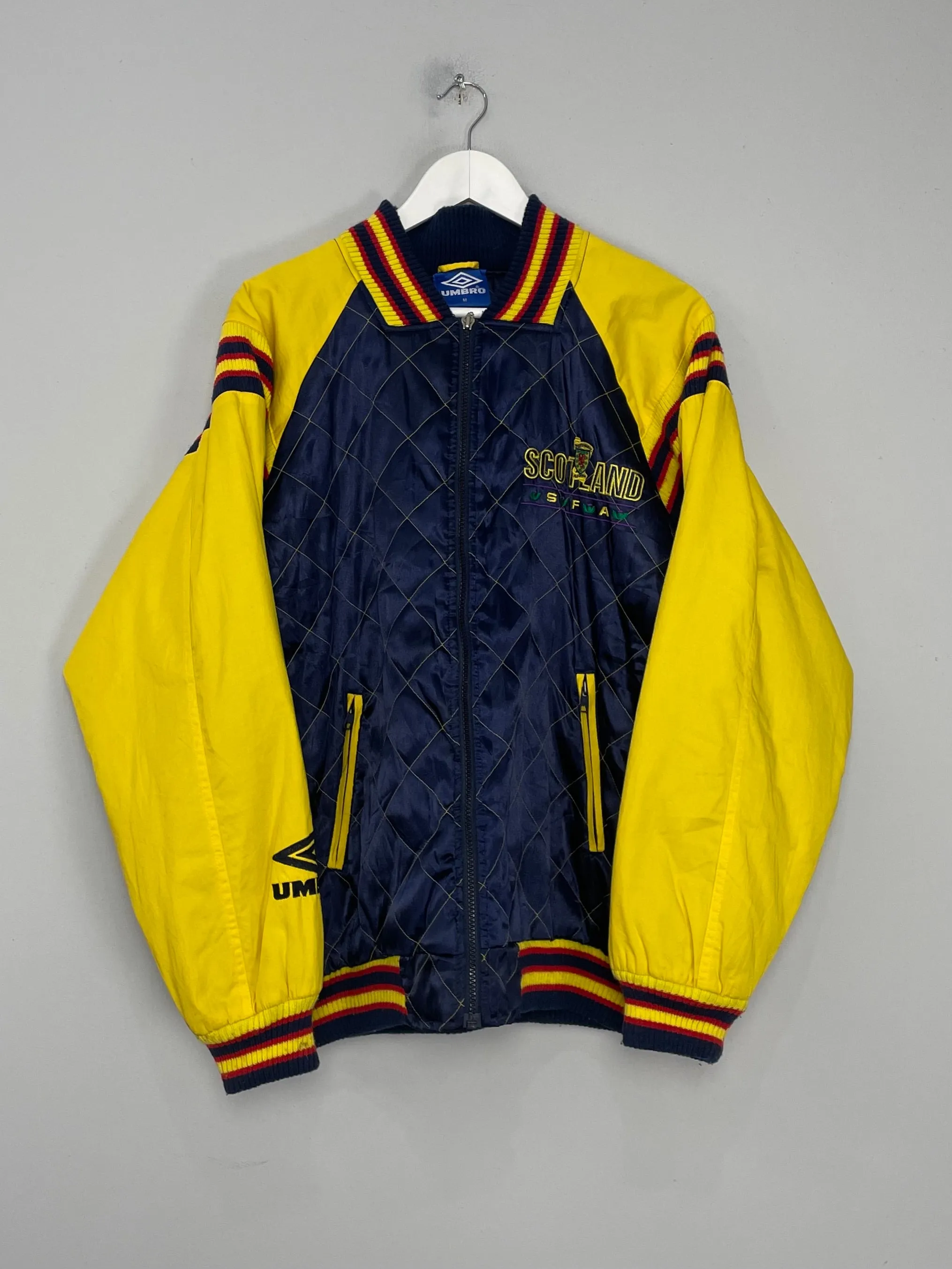 1994/96 SCOTLAND BOMBER JACKET (M) UMBRO