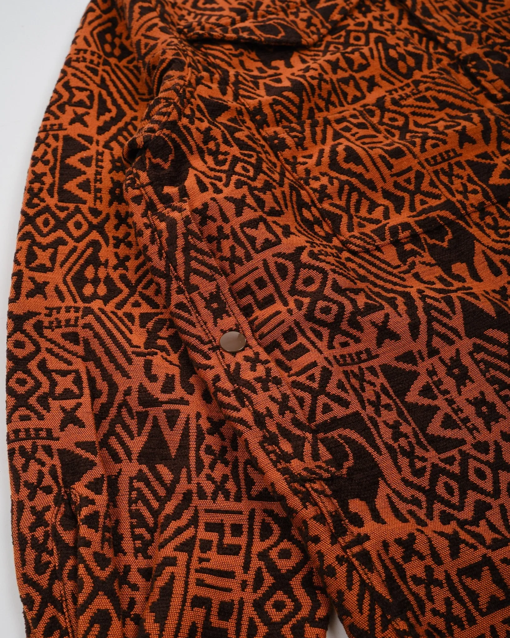 Adventure Shirt Ⅲ African Batik Jacquard Orange