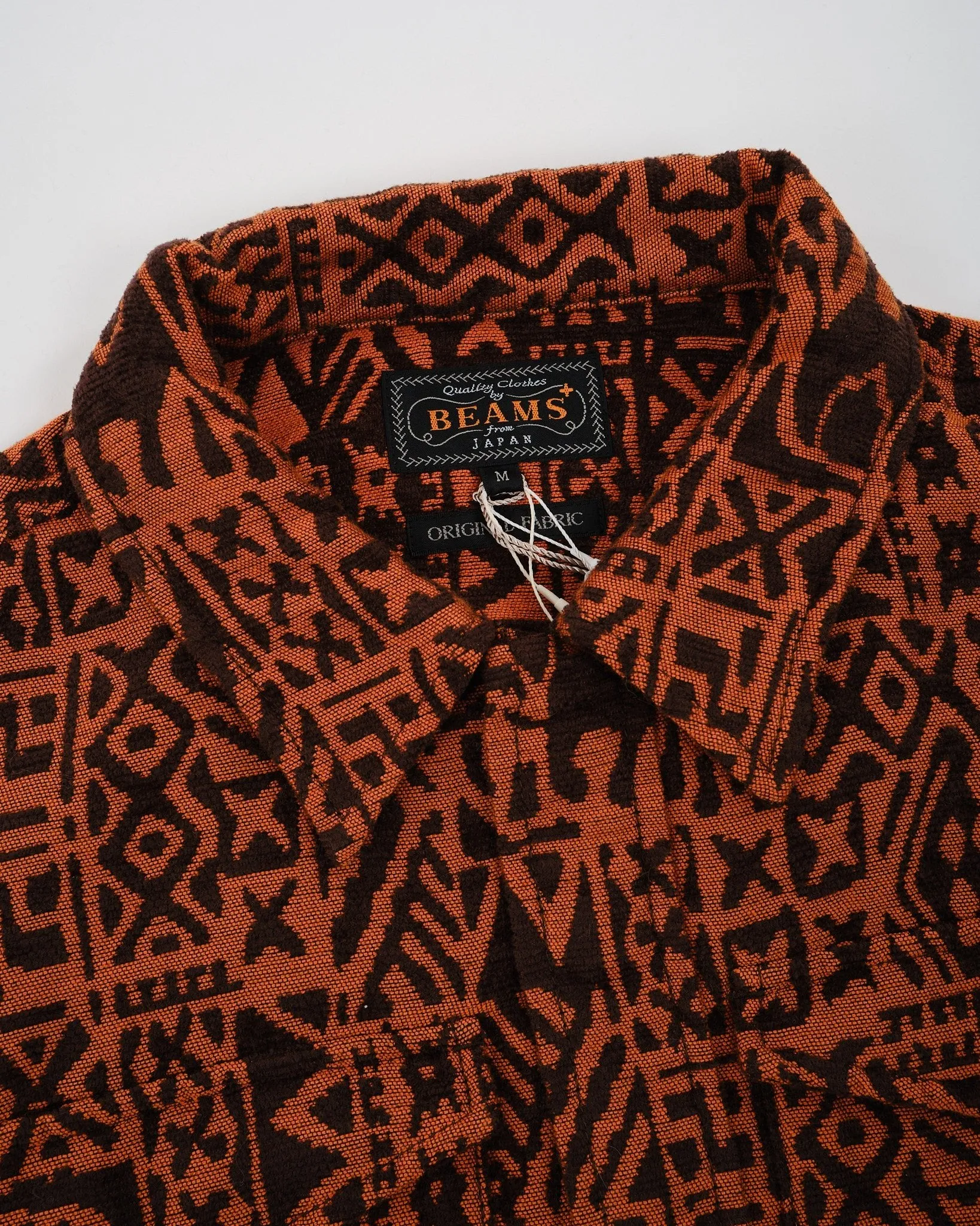 Adventure Shirt Ⅲ African Batik Jacquard Orange