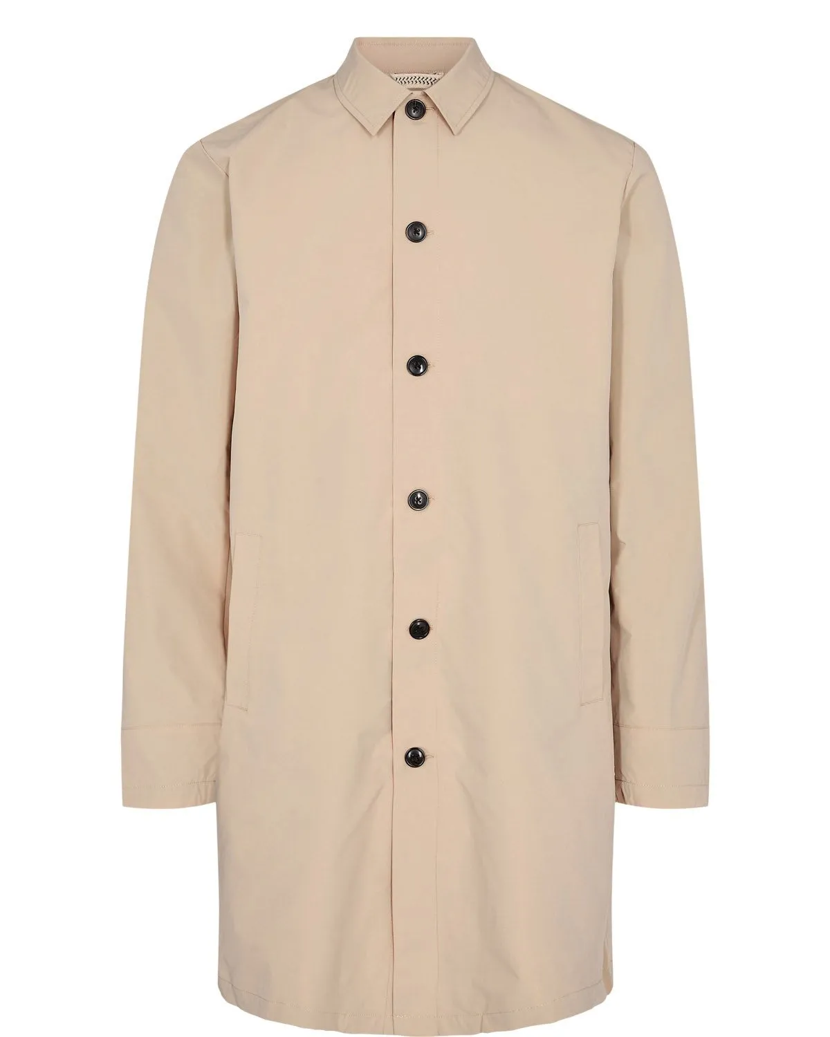 AKBJARNE TRENCH COAT (no pocket) - Incense