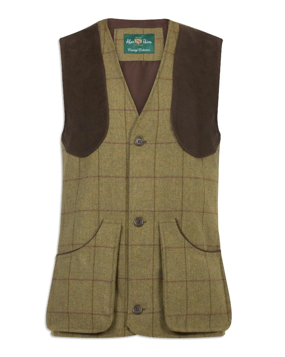 Alan Paine Rutland Tweed Shooting Waistcoat