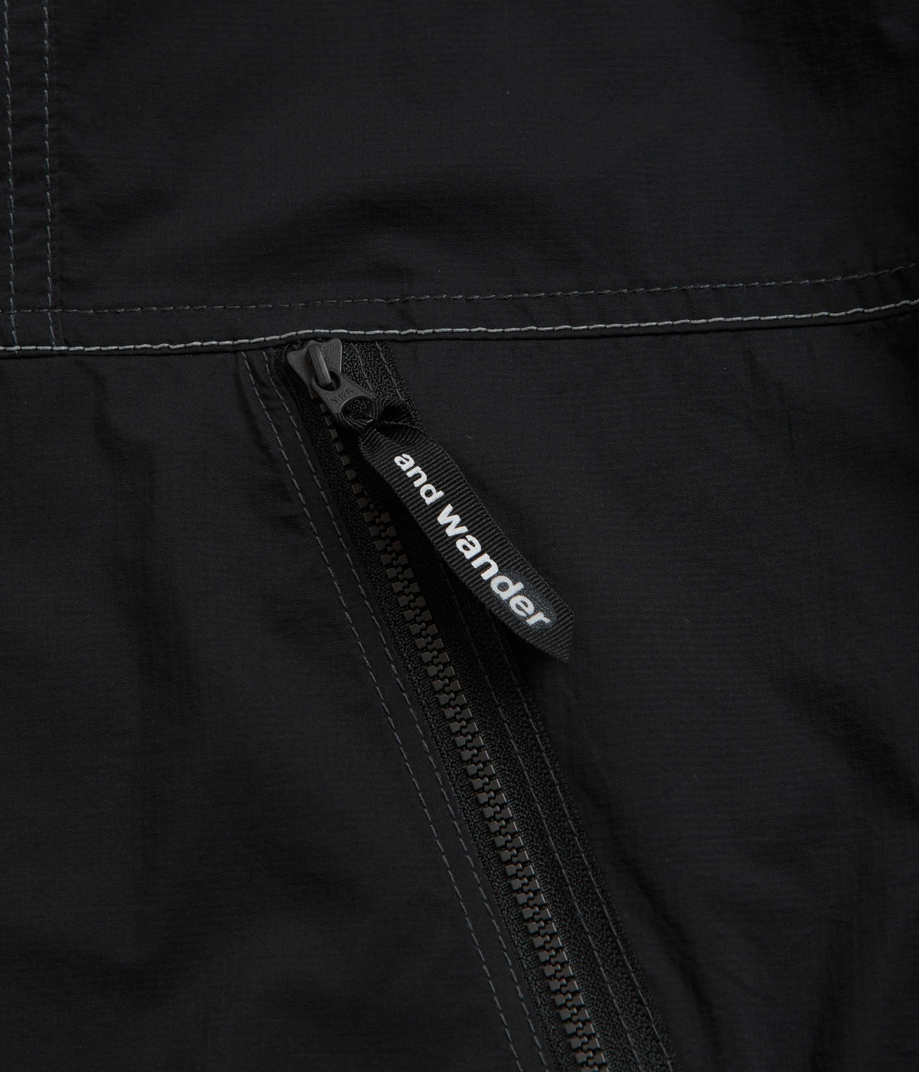 and wander Pertex Wind Jacket - Black