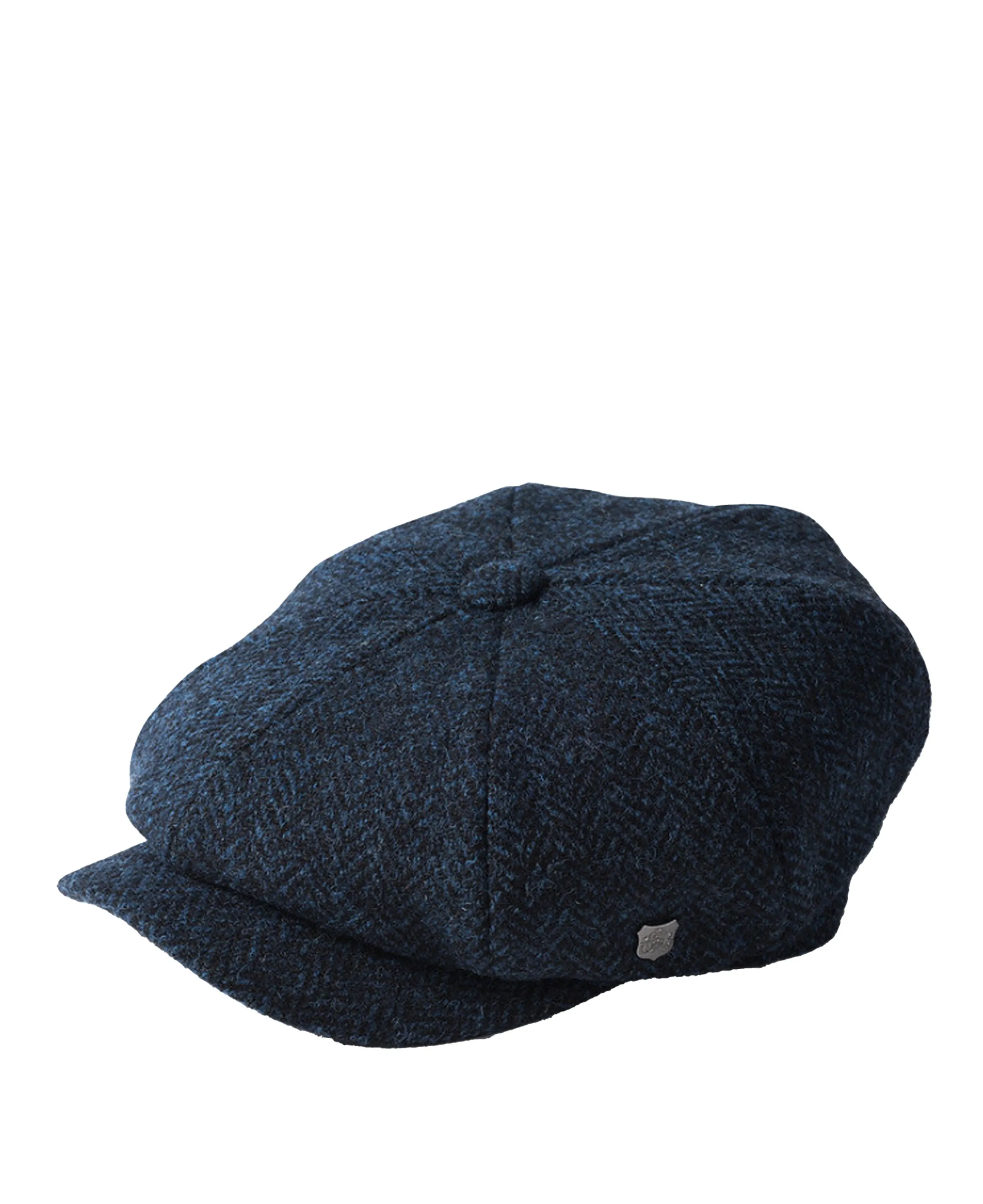 Carloway Tweed Cap - Navy