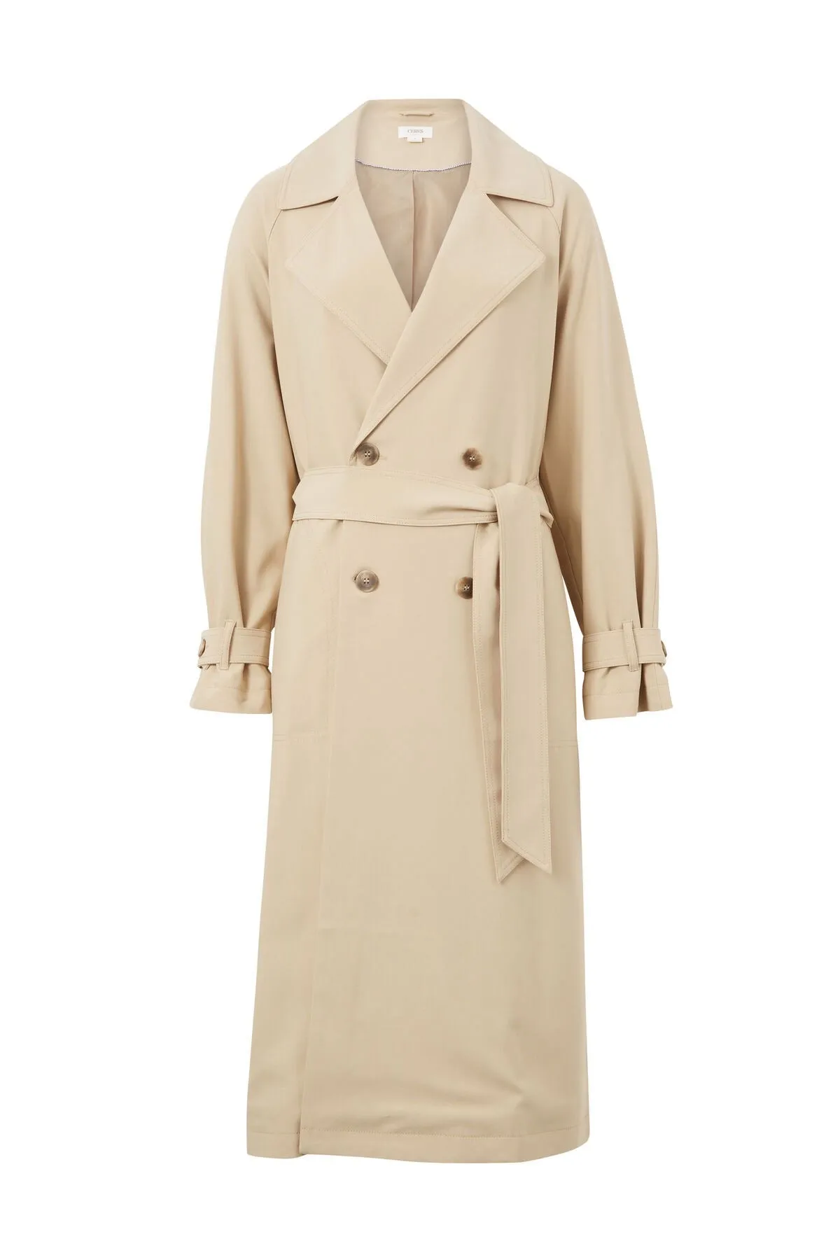 Ceres Life -  Classic Trench Coat - Stone