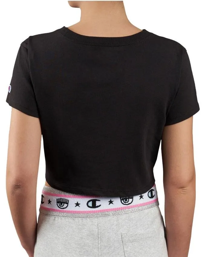 CHAMPION By Chiara Ferragni T-Shirt Fiocco Black 113560