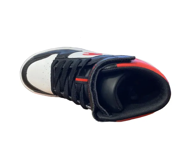 Champion Children's high shoe with lace and strap Rebound 2.0 Mid S32413 KK003 black-navy-red