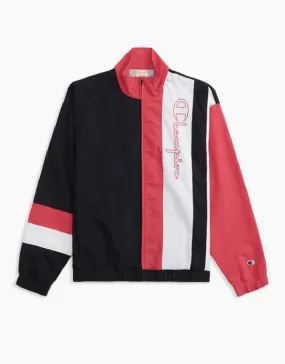 Champion Europe Tri Colour Block Track Jacket Black