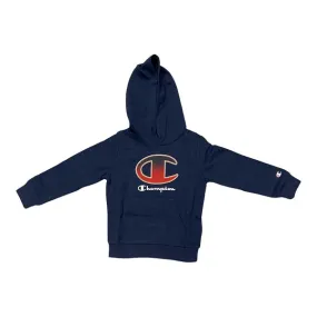 Champion Junior brushed cotton sweatshirt with hood 305975 BS503 BLI navy