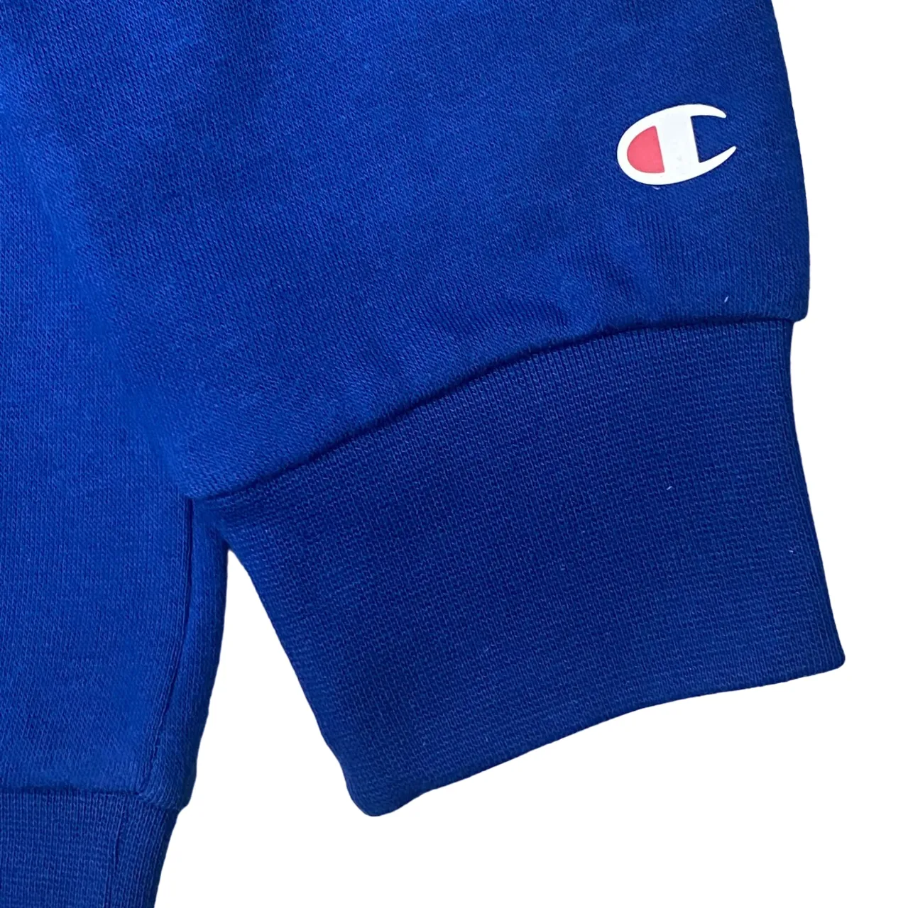 Champion lightweight fleece hoodie with chest logo Legacy 306512 BS025 blue