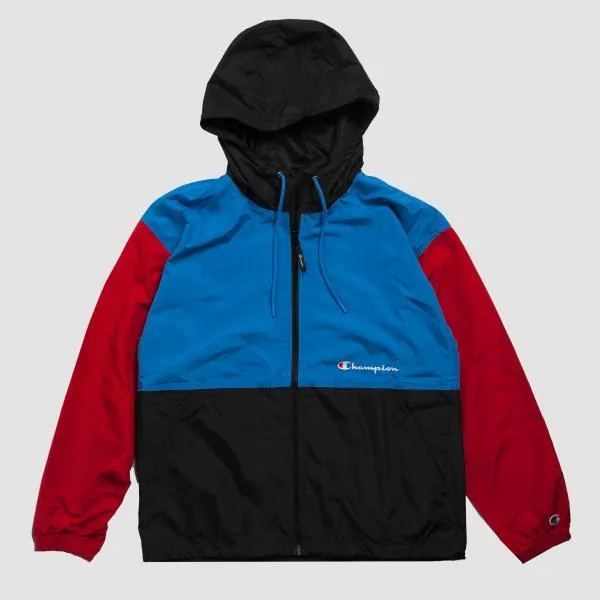 CHAMPION - Men - Lightweight Colorblock Jacket - Blue/Black/Red