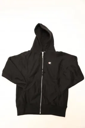 CHAMPION - Men - Reverse Weave Full Zip Hoodie - Black