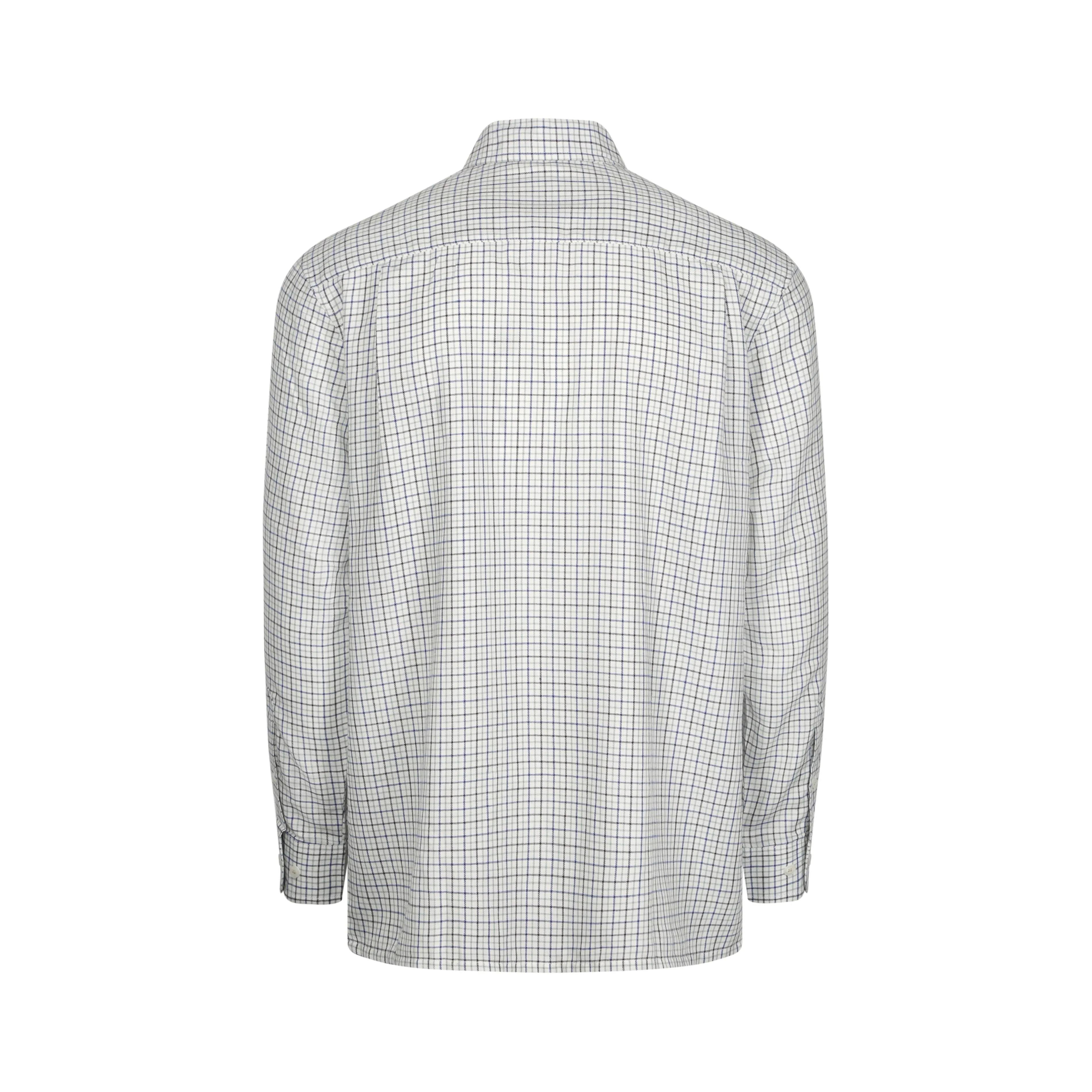 Champion Mens Epsom Long Sleeve Check Shirt-BLUE