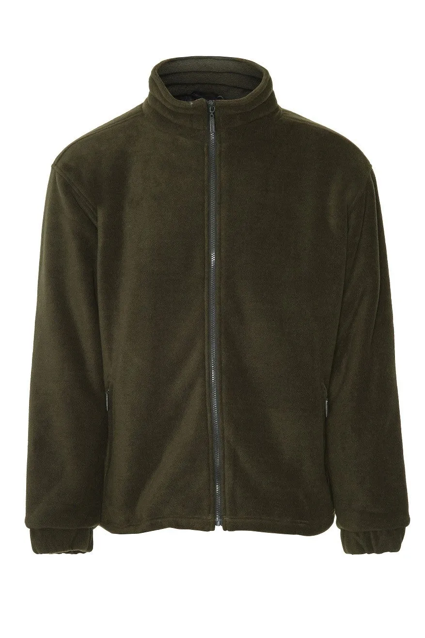 Champion Mens Glen Padde Fleece-OLIVE