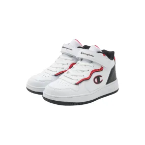 Champion Rebound Alter Mid children's high sneaker shoe S32724 WW012 white-black-red