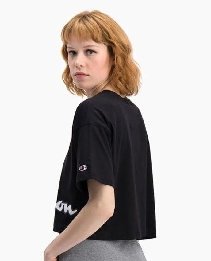 CHAMPION T-Shirt Logo Black 112650