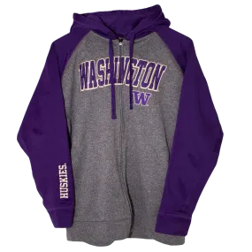 Champion Vintage Embroidered Washington Huskies Trackjacket (M)