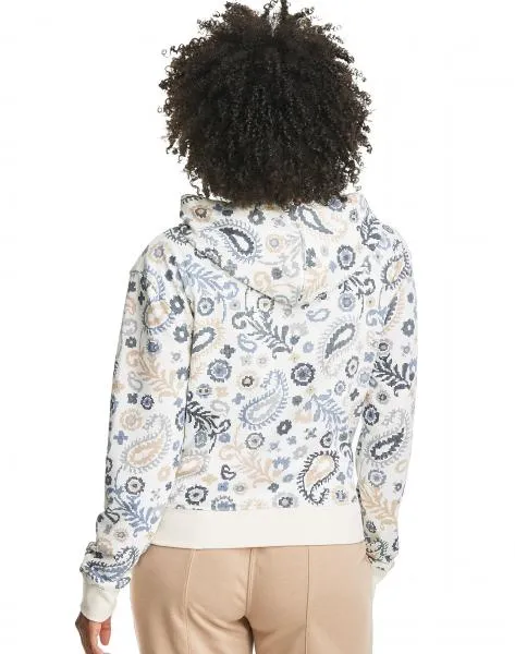 CHAMPION - Women - Campus French Terry Hoodie - Natural/Paisley