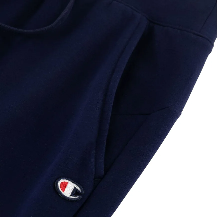 Champion women's sports trousers in light stretch fleece cotton Legacy 116609 BS501 blue