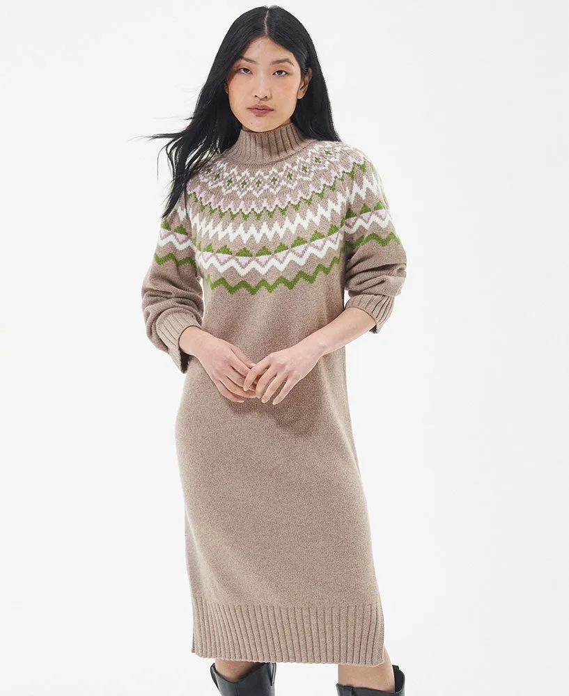 Chesil Knitted Dress - Light Trench