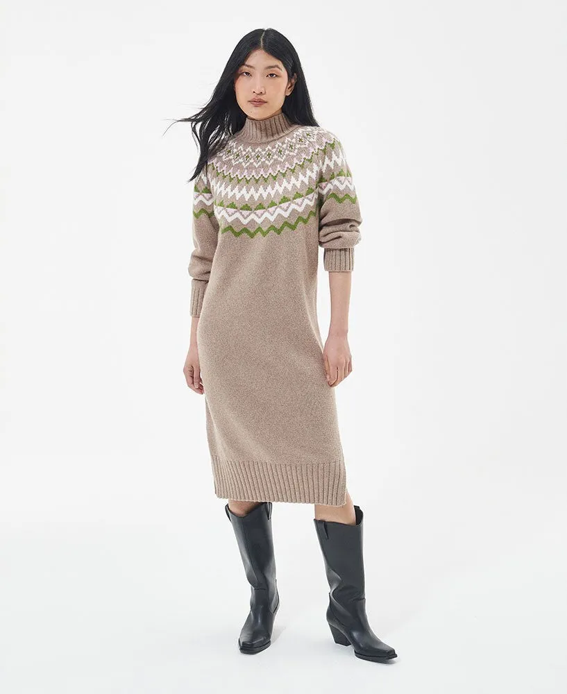 Chesil Knitted Dress - Light Trench