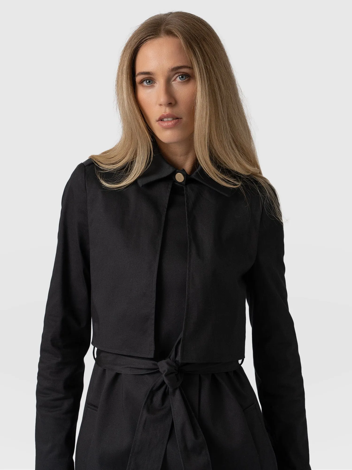 Classic Trench Coat - Black