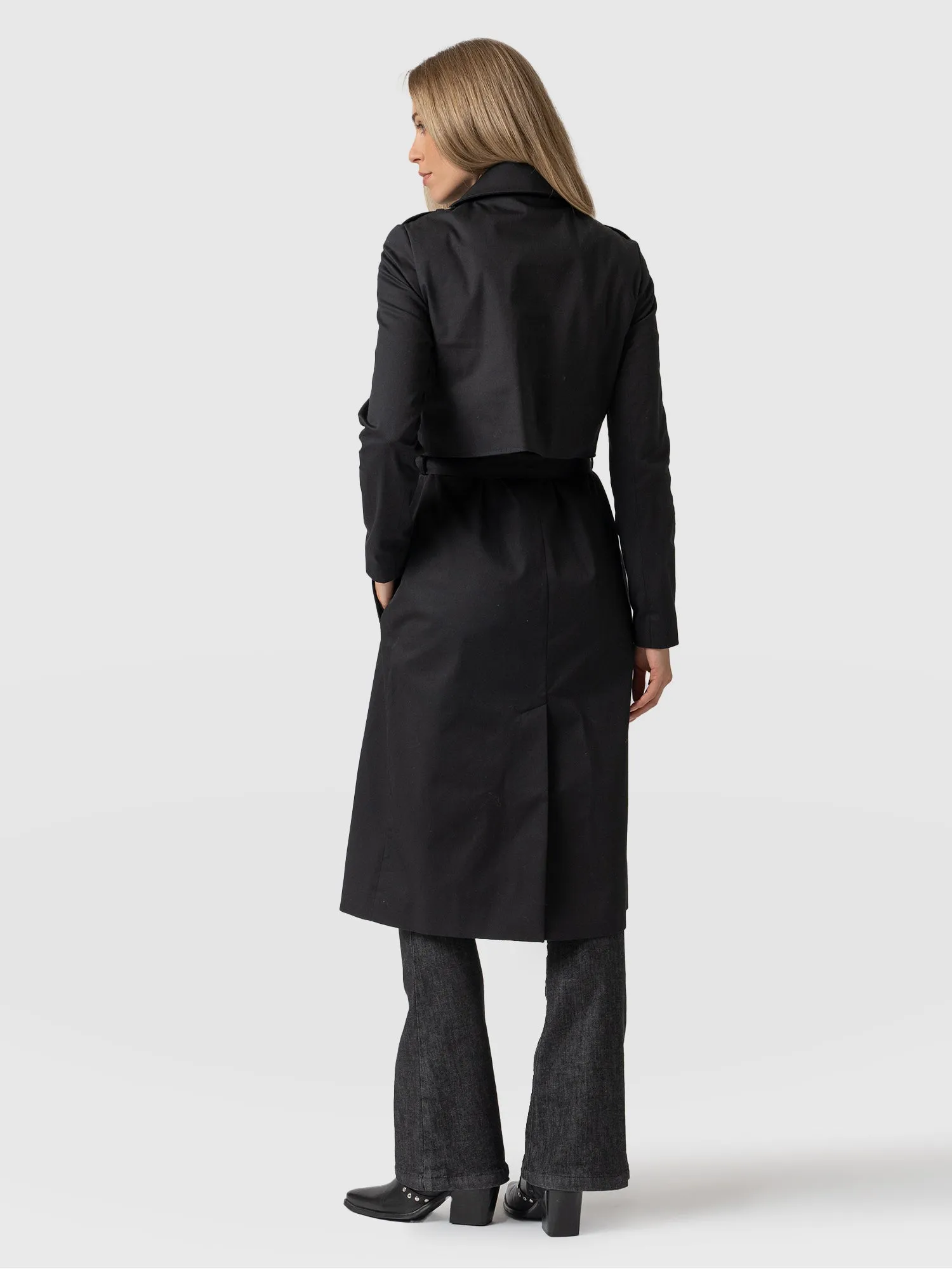 Classic Trench Coat - Black