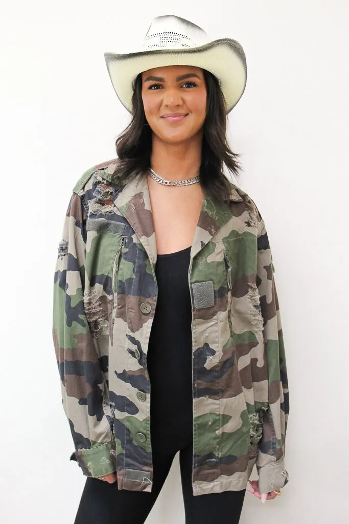 Def Leppard Camo Jacket