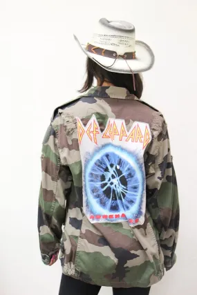 Def Leppard Camo Jacket