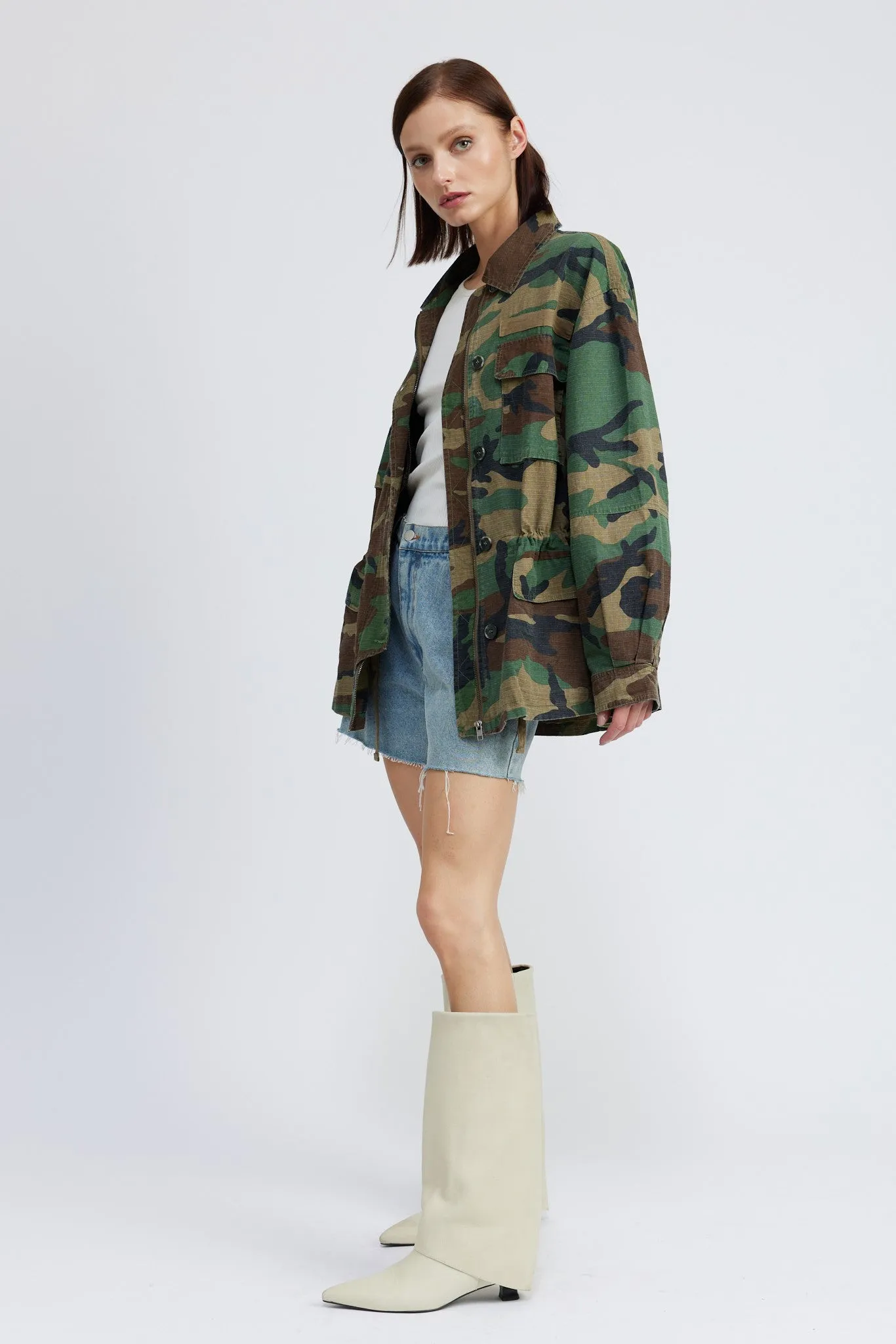 Demi Camo Jacket