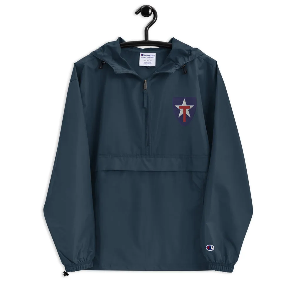 Embroidered Unisex Champion Packable Jacket - Texas State Guard