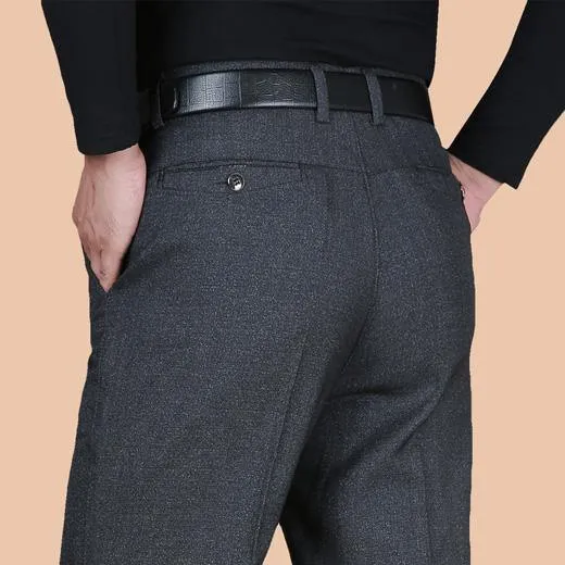 Fashion Men Dress Pants Spring Autumn Classic Business Plus Size 20-40 Casual Straight Trousers Suit Pants Men Pantalon Hombre