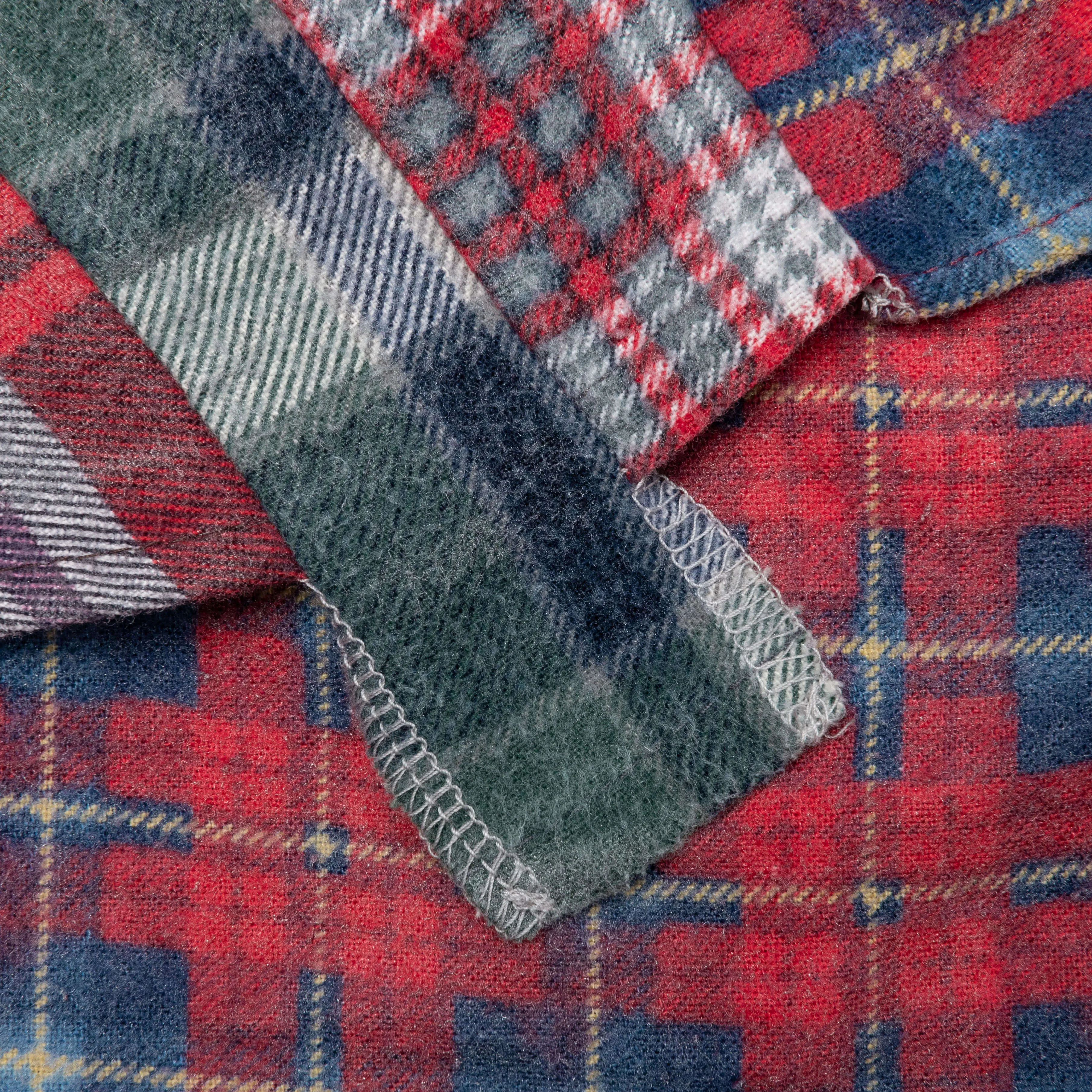 Flannel Shirt 7 Cuts Reflection Shirt - Assorted