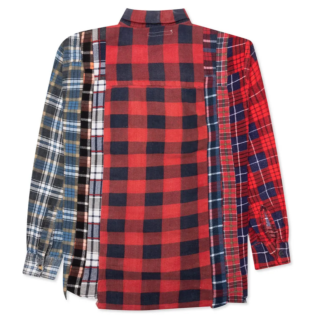 Flannel Shirt 7 Cuts Shirt - Assorted