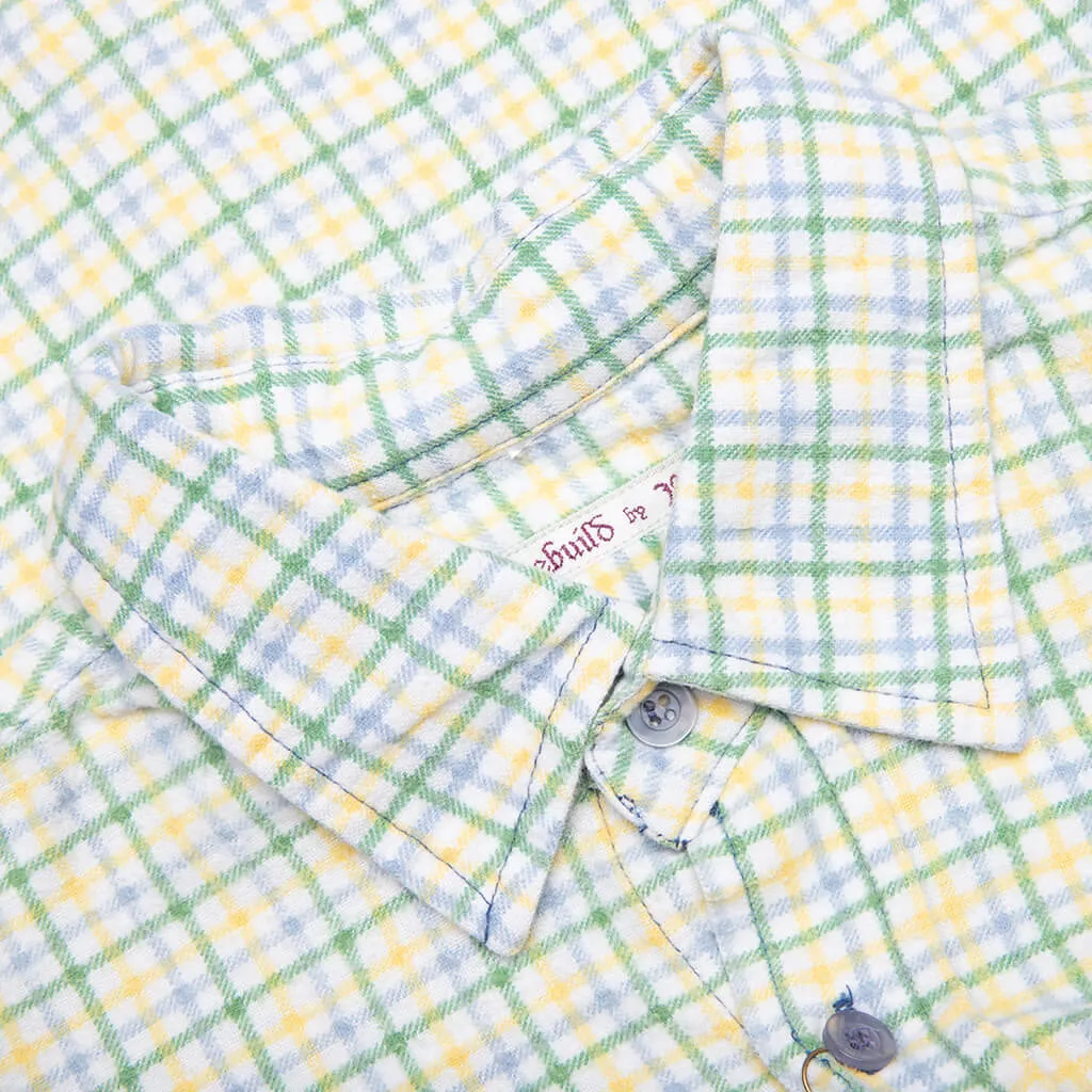 Flannel Shirt 7 Cuts Wide Shirt - Assorted