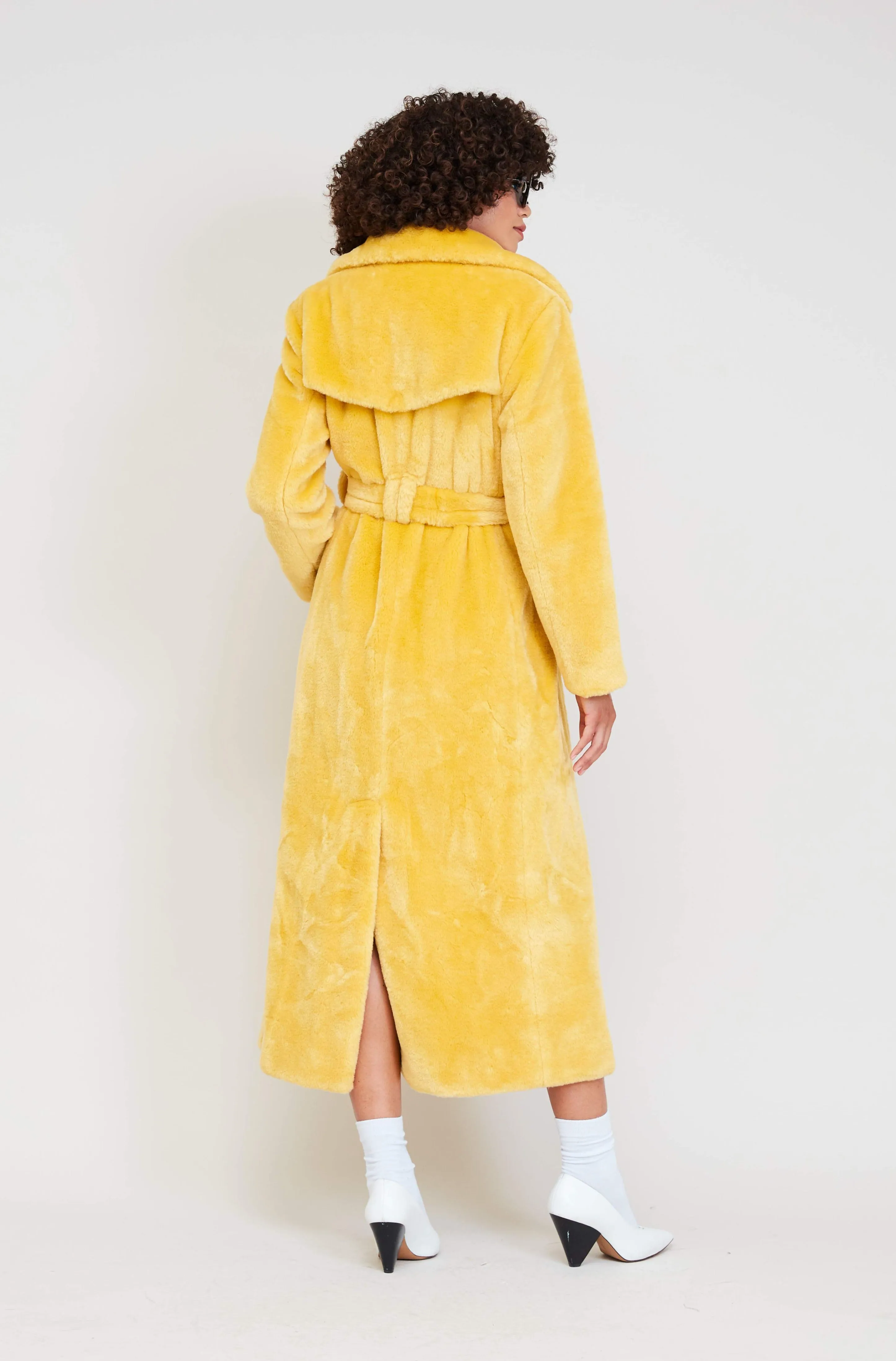 Genevieve Trench in Yellow