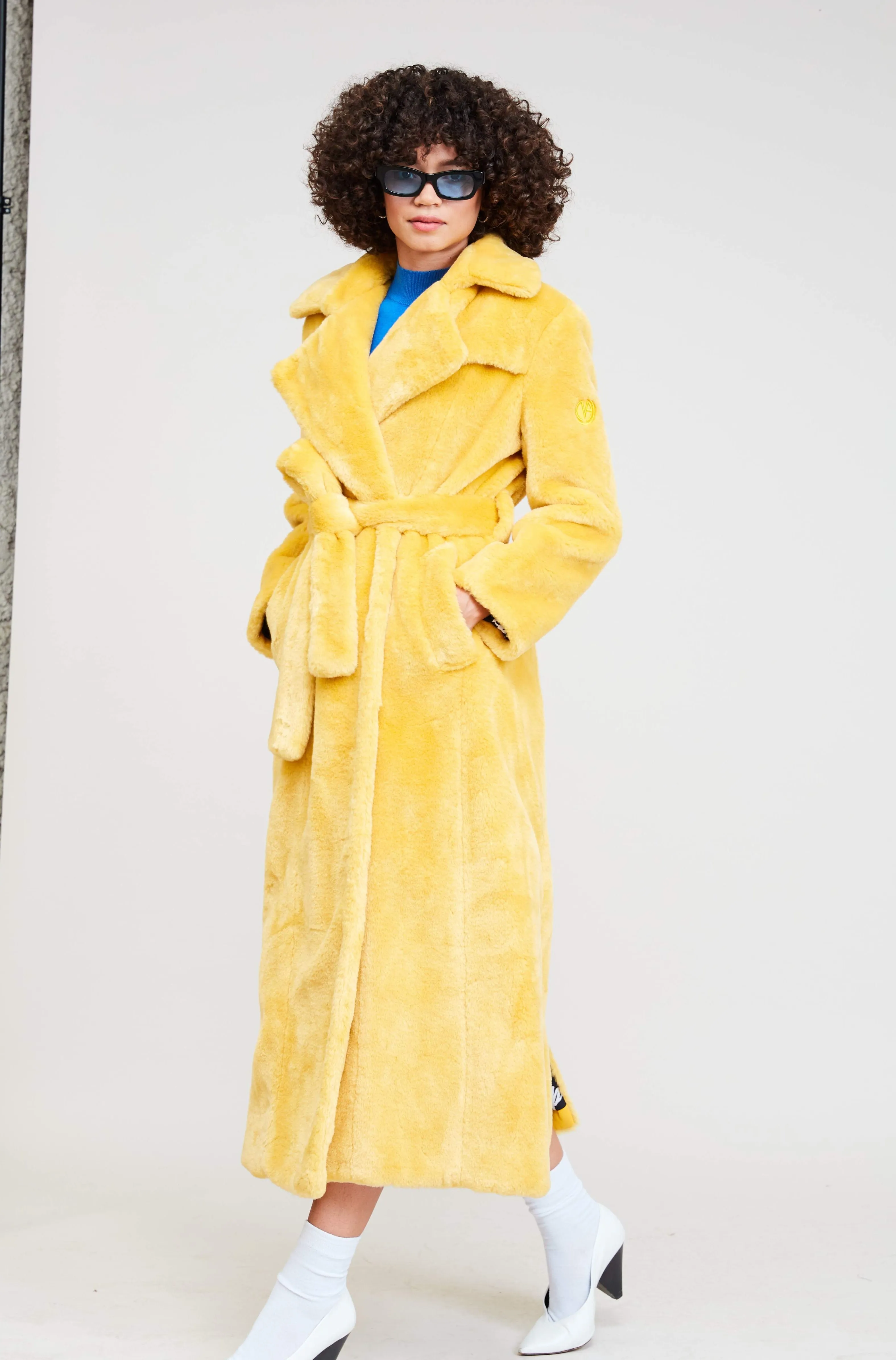 Genevieve Trench in Yellow