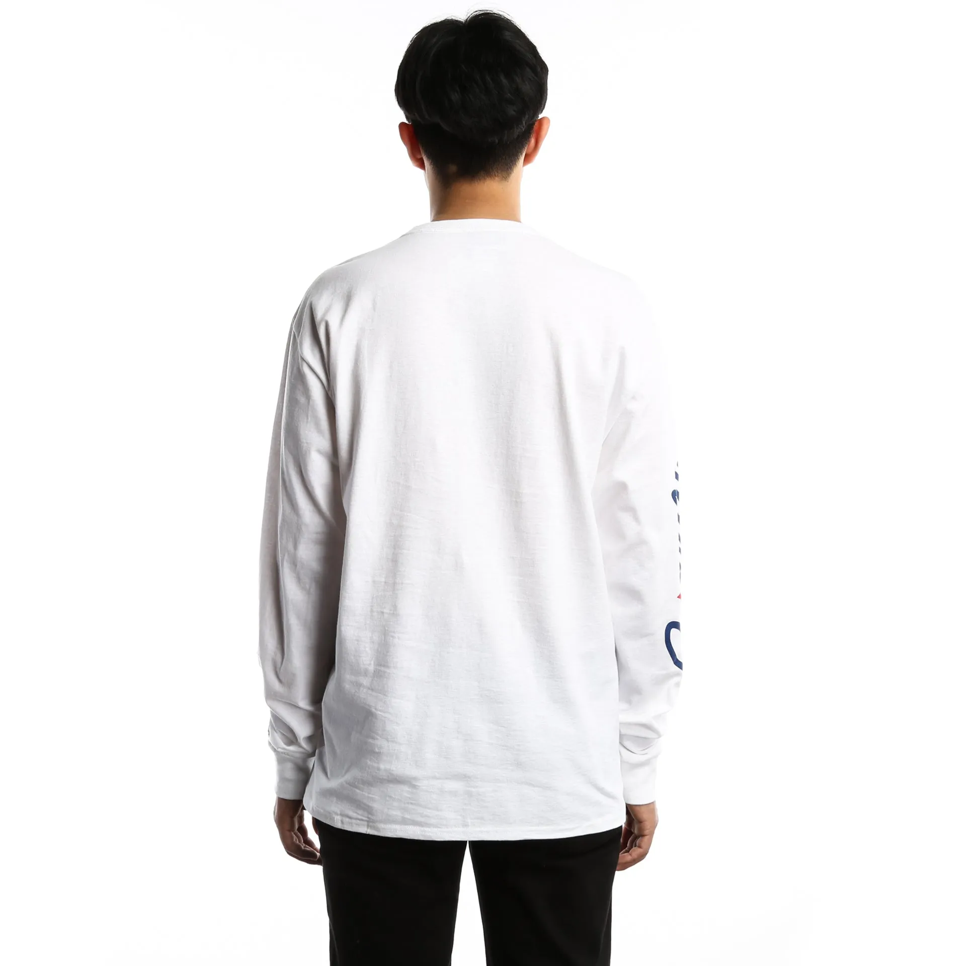 Grizzly x Champion Behind The Arch Long Sleeve Tee - White