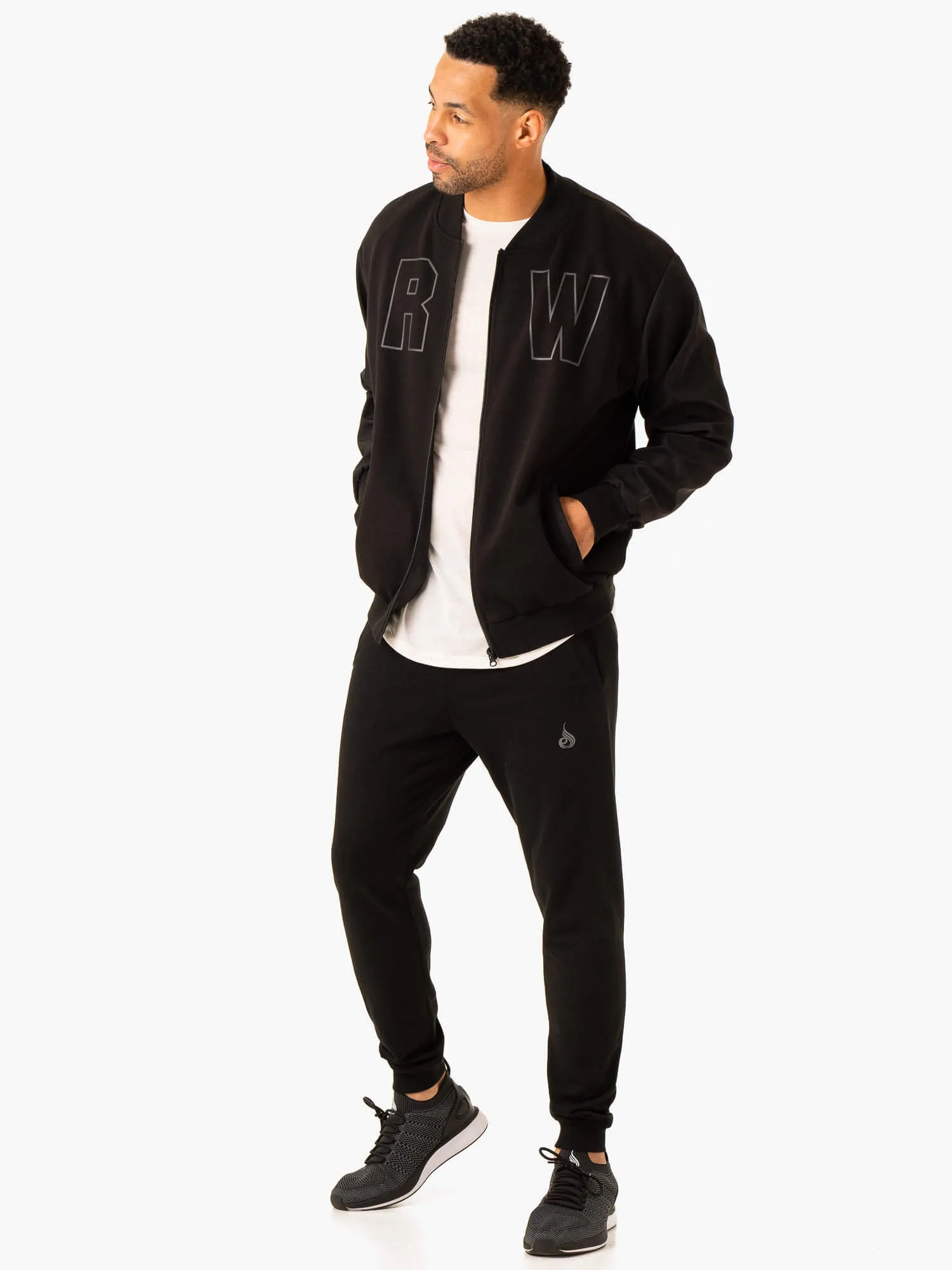 Heritage Bomber Jacket - Black