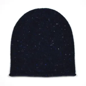 Hikaru Noguchi - Soft Tweed Beanie - Navy