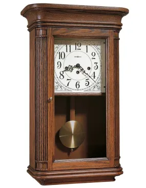 Howard Miller Sandringham Chiming Pendulum Clock - Oak Yorkshire - Key Wind