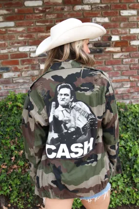 Johnny Cash Camo Jacket