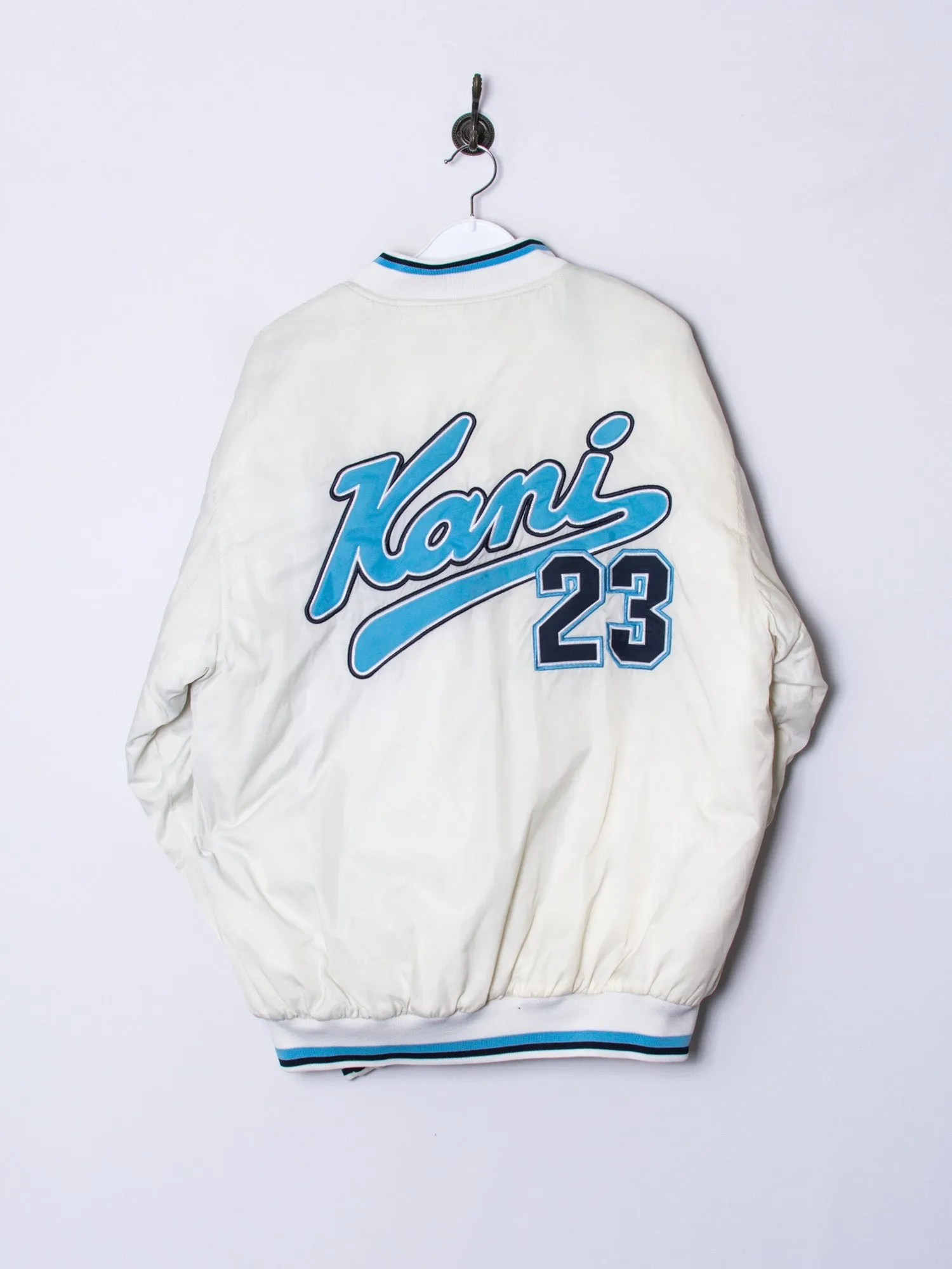 Karl Kani White Bomber Jacket