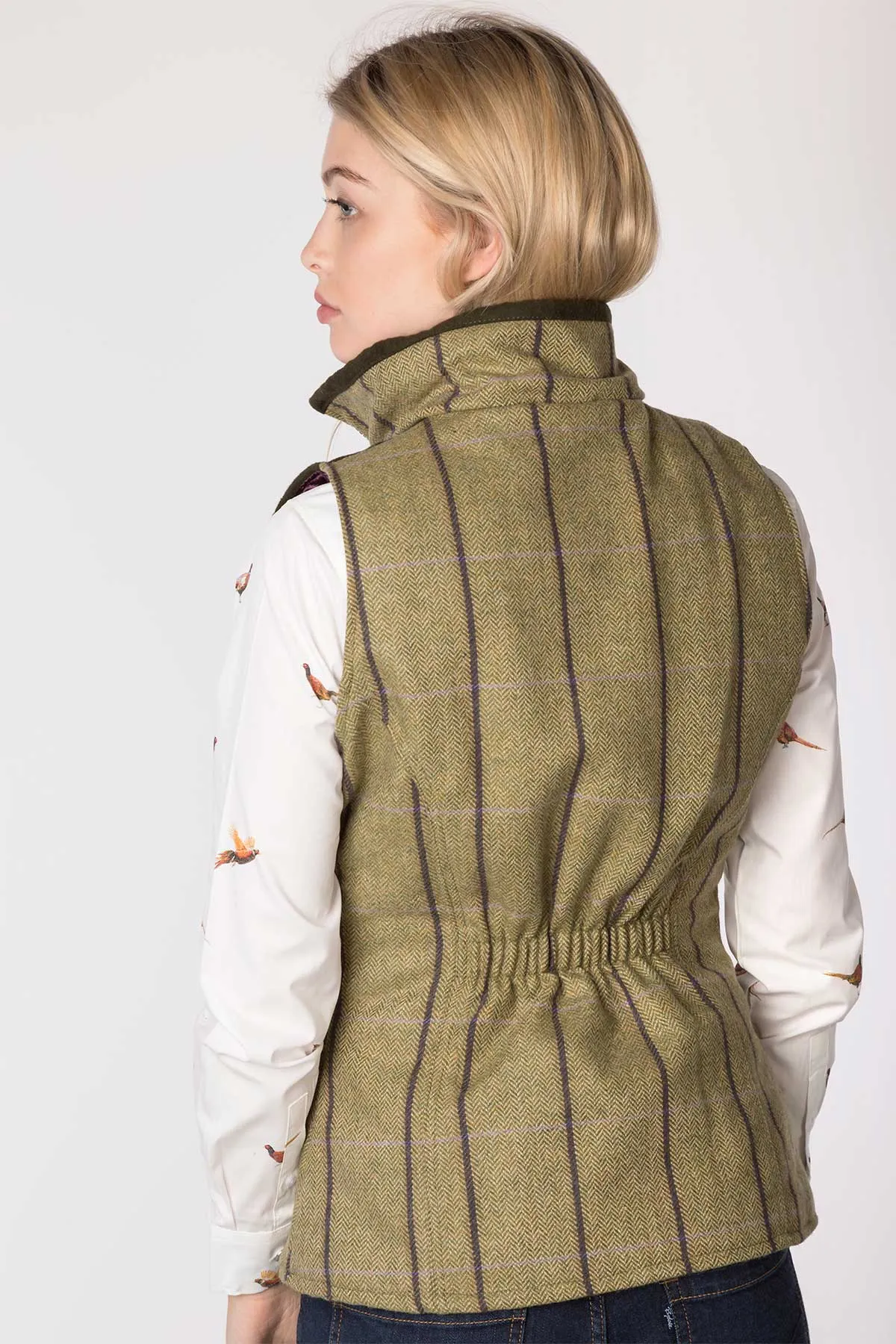 Ladies Tweed Gilet - Bramham II