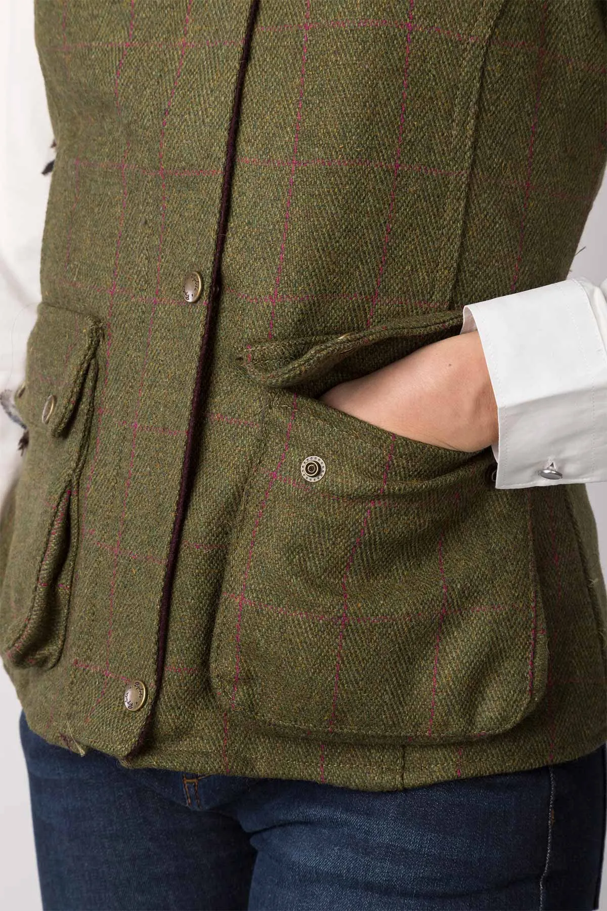 Ladies Tweed Gilet - Bramham II