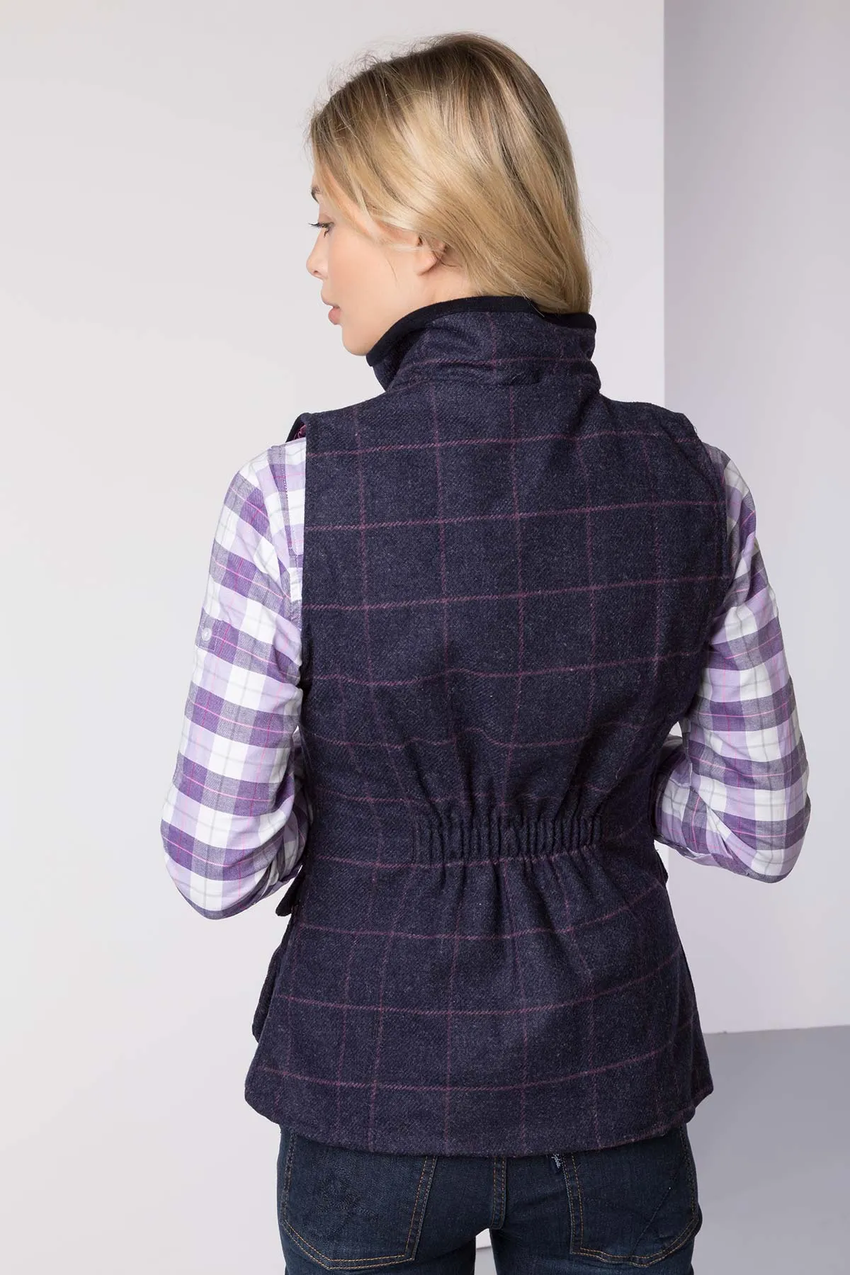 Ladies Tweed Gilet - Bramham II