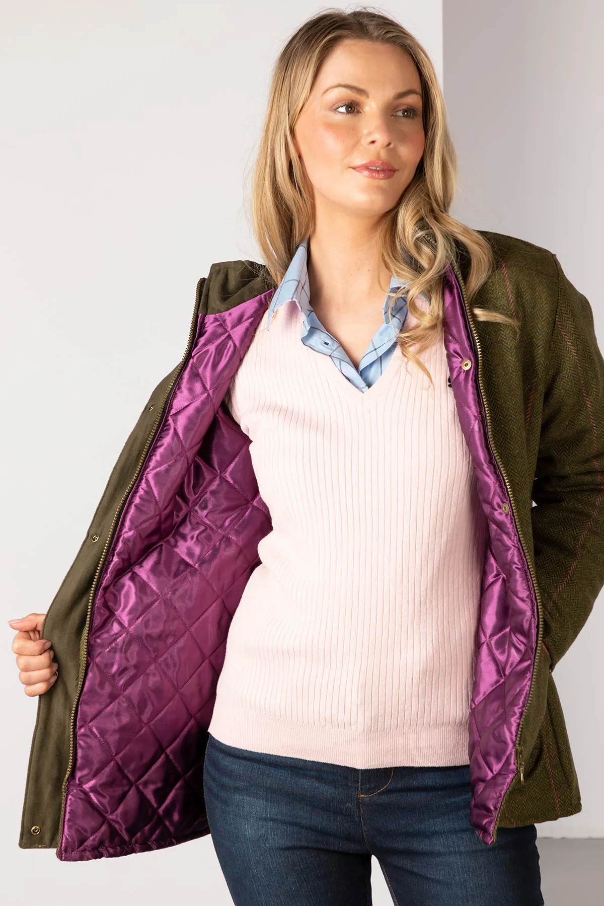 Ladies Tweed Jacket - Wrelton