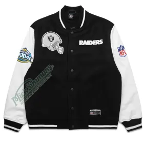 Las Vegas Raiders World Series Bomber Jacket NFL by Majestic