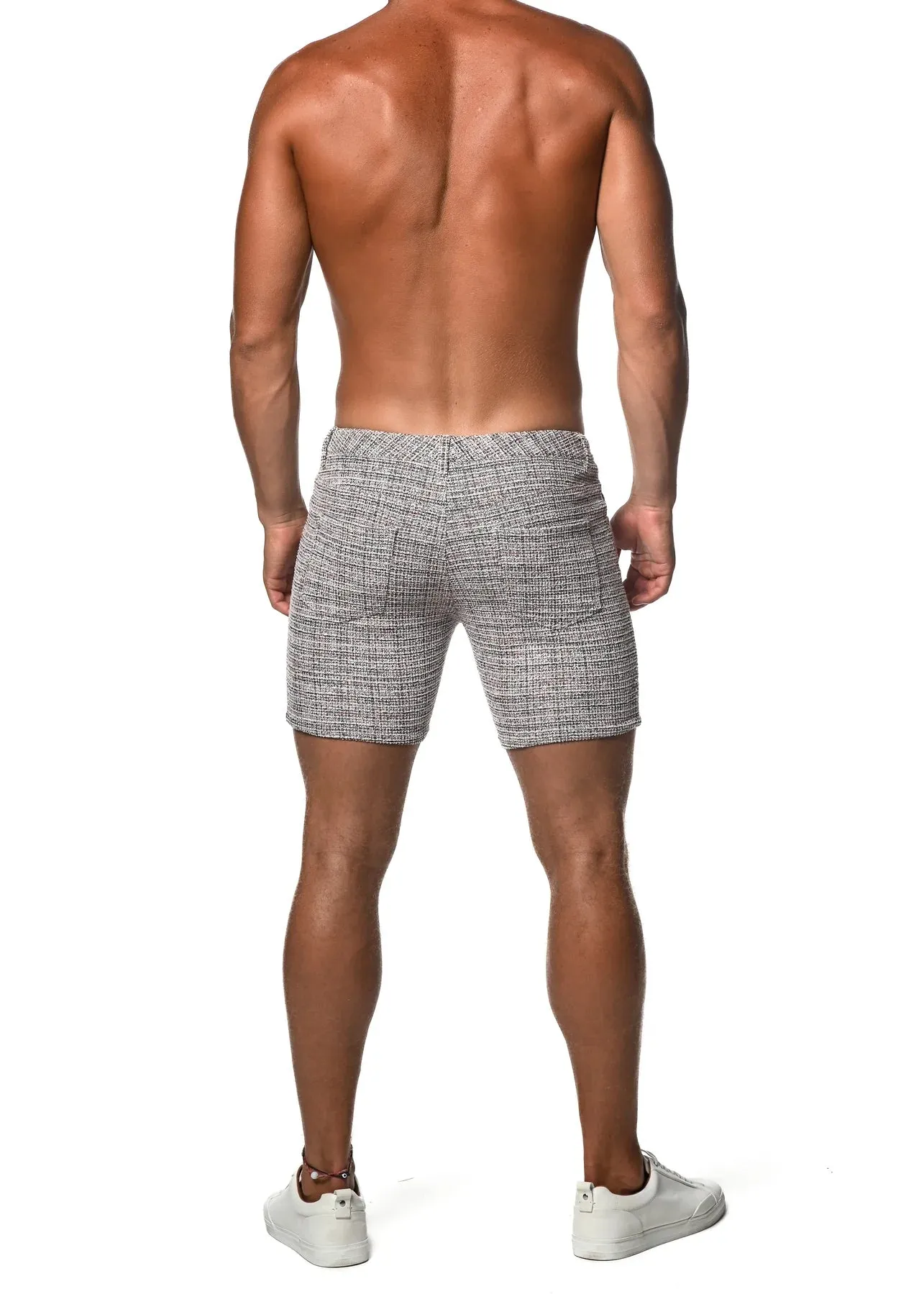 Limited Edition Blush Tweed Shorts