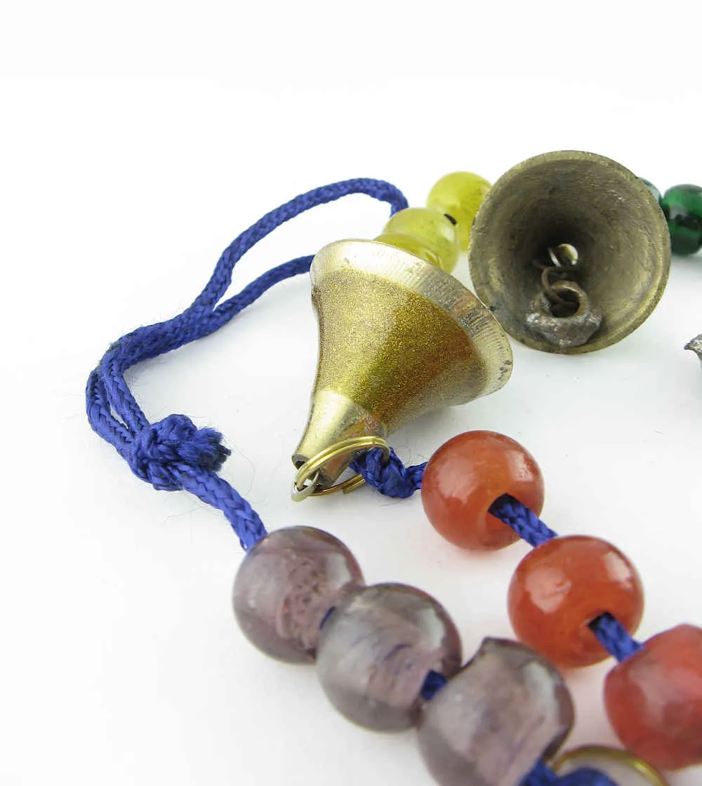 Long 7 Hanging Chakra Bells Wind Chime